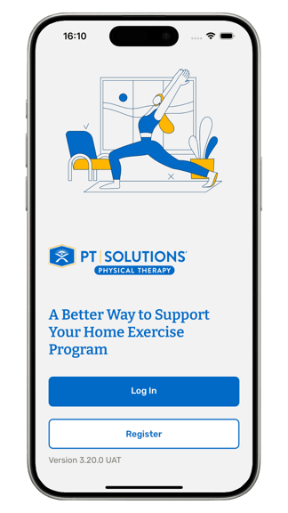 PT Solutions - Welcome Screen